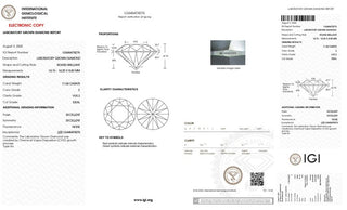 Round Brilliant Cut Lab Grown Diamond - 11.04CTW E/VVS2 (TV983)