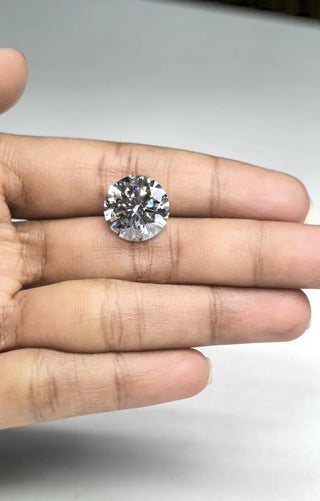 Round Brilliant Cut Lab Grown Diamond - 10.02CTW E/VVS2 (TV899)