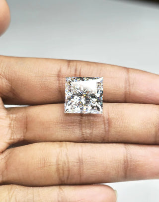 Princess Shaped Lab Grown Diamond - 15.52CTW E/VS1 (TV1055)