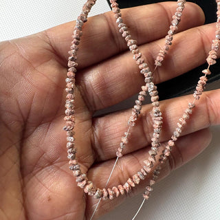 Raw Rough Diamond Beads, 2mm To 3mm Treated Pink Green Red Diamond Beads, 8/16 Inch Diamond Beads, DDS822