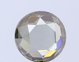 IGI Certified 2.53CTW Round Rose Cut Fancy Light Grey VS1 Clarity Lab-Grown Diamond - Perfect for Engagement Rings, Ready to Ship, LG101
