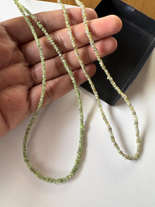 Raw Rough Diamond Beads, 2mm To 3mm Treated Pink Green Red Diamond Beads, 8/16 Inch Diamond Beads, DDS822
