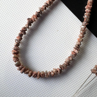 Raw Rough Diamond Beads, 2mm To 3mm Treated Pink Green Red Diamond Beads, 8/16 Inch Diamond Beads, DDS822