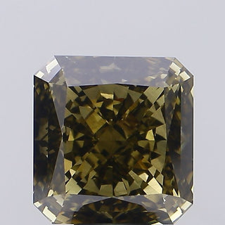 IGI Certified 9.16CTW Cushion Shaped Fancy Yellow Grey VS2 Clarity Lab-Grown Diamond - Perfect for Engagement Rings, Ready to Ship, LG114