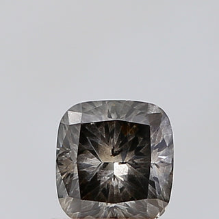 IGI Certified 1.00CTW Cushion Shaped Fancy Grey SI2 Clarity Lab-Grown Diamond - Perfect for Engagement Rings, Ready to Ship, LG113