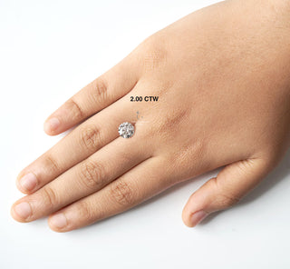 IGI Certified D/VVS1/VVS2 Round Brilliant Cut Lab-Grown Diamonds Loose 1 Carat - 7 Carats, LG45