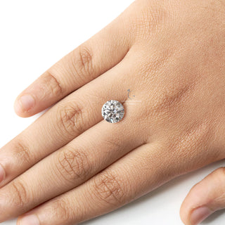 IGI Certified D/VVS1/VVS2 Round Brilliant Cut Lab-Grown Diamonds Loose 1 Carat - 7 Carats, LG45