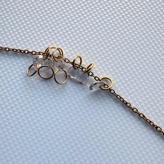 14K Solid Gold Round Rose Cut Lab Grown Diamond Loose Connector, Diamond slices for Floating Diamond Jewelry 3mm To 8mm LG54