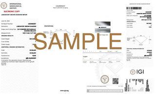 IGI Certified 1.00 Carats To 5 Carats EF/VS1 Round Brilliant Cut Lab Grown Diamond Loose For Rings Earrings, Lab Grown CVD Diamond Loose