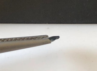 6.9mm/0.35CTW Clear Grey Shield Shaped Salt And Pepper Rose Cut Diamond Loose Cabochon, Faceted Diamond Rose Cut For Ring, DDS639/10