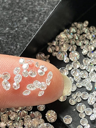 1mm to 5mm/0. 005 To 0.50 Carat Lab Grown Round Brilliant Cut Diamond Loose VS/EF Brilliant Cut CVD Diamond For Jewelry