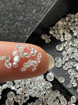 1mm to 5mm/0. 005 To 0.50 Carat Lab Grown Round Brilliant Cut Diamond Loose VS/EF Brilliant Cut CVD Diamond For Jewelry