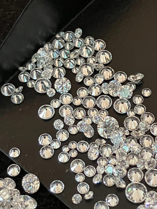 1mm to 5mm/0. 005 To 0.50 Carat Lab Grown Round Brilliant Cut Diamond Loose VS/EF Brilliant Cut CVD Diamond For Jewelry