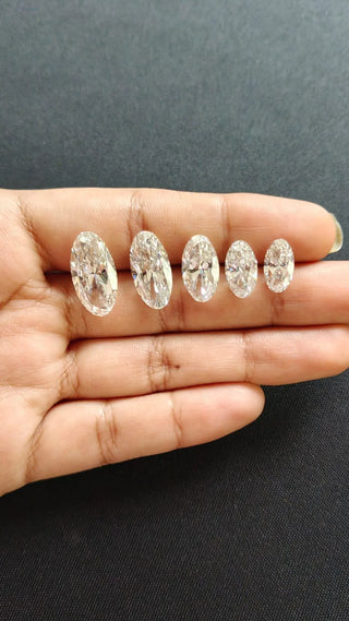 Moval Cut Loose Lab Diamond, 1-6 ctw EF/VS, IGI Certified, Conflict-Free (Lab Grown)