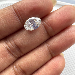 1 Carat To 7 Ctw EF/VS1 Step Cut Oval Dutch Oval Geometric Oval Shaped Lab Grown Diamond Loose, IGI Certified Lab Grown CVD Diamond, LG27