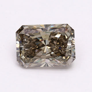 IGI Certified 4.02CTW Rectangular Shaped Fancy Grey VS1 Clarity Lab-Grown Diamond - Perfect for Engagement Rings, Ready to Ship, LG108