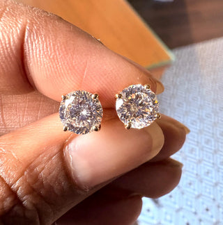 IGI Certified Round Portuguese Cut Lab Grown Diamond, EF/VS1, D/VVS1, D/VVS2 Loose CVD Diamond, (0.50 - 10.00 Ctw), LG25