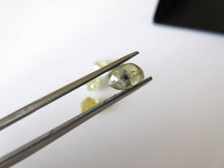 1.70CTW 7.5x6x5.4mm Rough Uncut Pale Yellow Raw Diamond, Natural Smooth Conflict Free Rough Diamonds, SKU-Dds224/3
