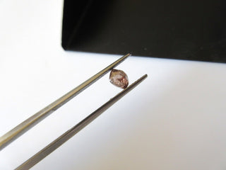 5mm Cognac Champagne Brown Smooth Natural Raw Diamond, Sparkly Clear Rough Diamonds Loose For Jewelry, DDS380/5