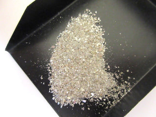 5 CTW Sparkling White Brown Clear Natural Diamond Dust, Raw Rough Uncut Diamond, DDS418