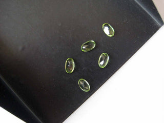 20 Pieces 5x3mm Each Peridot Faceted Oval Shaped Loose Gemstones BB138