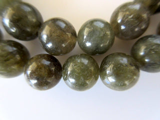 Labradorite Large Hole Gemstone beads, 8mm Labradorite Smooth Round Beads, Drill Size 1mm, 15 Inch Strand, GDS540