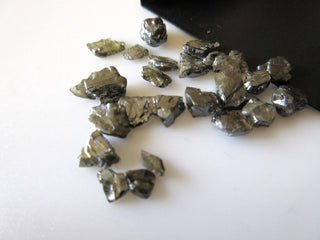 5 Pieces Rare Natural Olive Green Smooth Skinned Raw Rough Uncut Loose Diamonds, 4mm To 7mm Each, DDS457