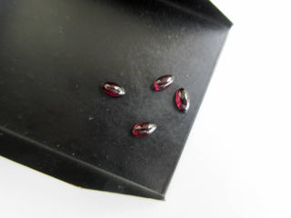 20 Pieces 7x4mm Each Natural Mozambique Garnet Marquise Shaped Smooth Flat Back Loose Cabochons BB435