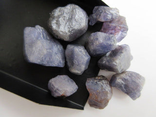 10 Pieces Raw Rough Loose Natural Iolite Gemstones, 15mm to 23mm Iolite Loose Gem Stone, BB481