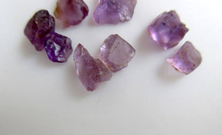 25 Pieces Raw Rough Loose Natural Small Amethyst Gemstones, 5mm to 10mm Small Amethyst Loose Gem Stone, BB478