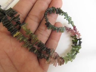 Natural Multi Tourmaline Crystal Sticks, Green Tourmaline Sticks, Pink Tourmaline Sticks, Tourmaline Jewelry, GDS908