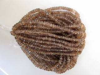 5mm Faceted Andalusite Rondelle Bead, Andalusite Jewelry, Andalusite Faceted Rondelle Beads, 13 Inch Strand, GDS952