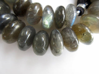 Natural Labradorite Smooth Rondelle Beads, 10mm to 12mm And 13mm to 14mm Labradorite Beads, Labradorite Jewelry, GDS959