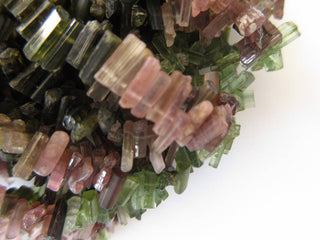 Natural Multi Tourmaline Crystal Sticks, Green Tourmaline Sticks, Pink Tourmaline Sticks, Tourmaline Jewelry, GDS908