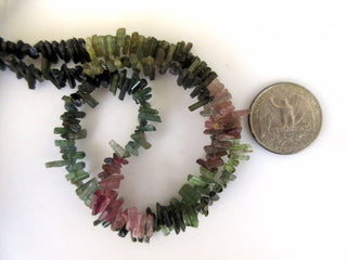 Natural Multi Tourmaline Crystal Sticks, Green Tourmaline Sticks, Pink Tourmaline Sticks, Tourmaline Jewelry, GDS908