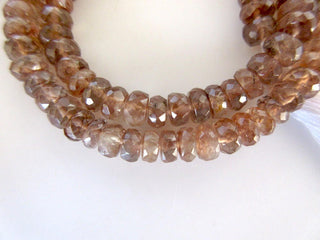 5mm Faceted Andalusite Rondelle Bead, Andalusite Jewelry, Andalusite Faceted Rondelle Beads, 13 Inch Strand, GDS952