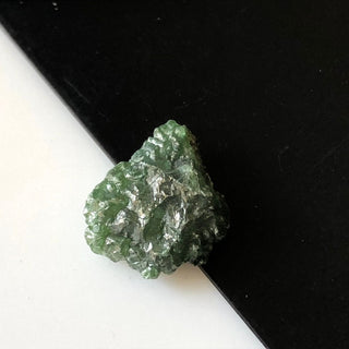 Huge 16mm Flat Rare Green Blue Raw Diamond Loose, Blue/Green Rough Uncut Loose Diamond DDS538/4-6