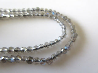 3mm AAA Labradorite Faceted Rondelle Beads, Excellent Quality Labradorite Rondelles, Natural Labradorite, 13 Inch Strand, GDS1113