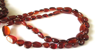 Hessonite Garnet Tumble Beads, Hessonite Beads, AAA Hessonite Garnet Gemstones, 9-16mm, 7-19mm Beads, 22 Inch Strand, GDS1122