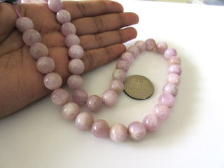 9mm/11mm Kyanite Round Bead, Kyanite Round Beads, Smooth Kyanite Round Beads Loose, 16 Inch Strand, GDS1132