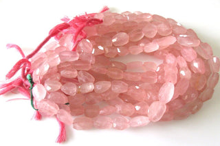 Rose Quartz Faceted Tumbles Beads, Natural Rose Quartz Beads For Rose quartz Jewelry Rose Quartz Necklace,14mm To 20mm Beads, GDS1104