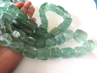 Huge Green Fluorite Tumble Beads, Natural Fluorite Tumbles, 20-28mm Fluorite Tumble Beads, Loose Fluorite Beads Fluorite Necklace, GDS1134