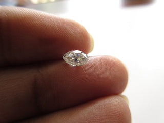 1 Piece 6.2mm Approx Marquise Shaped Moissanite Diamond Loose, GH/VS2 Colorless Moissanite For Ring MM140/26