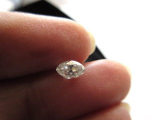 1 Piece 6.2mm Approx Marquise Shaped Moissanite Diamond Loose, GH/VS2 Colorless Moissanite For Ring MM140/26