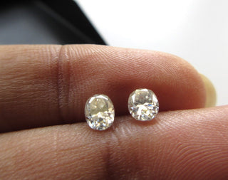 1 Piece 5mm Oval Cut Moissanite Diamond Loose, GH/VS2 Colorless Moissanite For Ring MM140/16