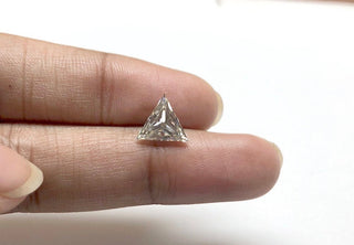 1.50CTW/8.4mm Triangle Cut Moissanite Diamond Loose Solitaire, GH/VS2 Colorless Moissanite For Ring MM140/23