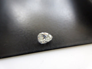 1 Piece 5mm To 5.5mm Approx Pear Shaped Moissanite Diamond Loose, GH/VS2 Colorless Moissanite For Ring MM140/25