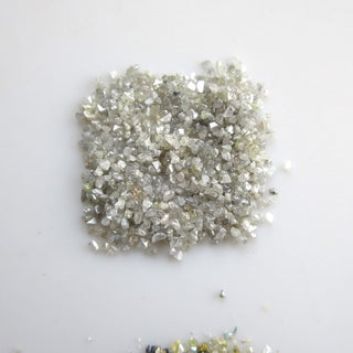 5 Carats Natural Raw Diamond Dust, Black Blue Yellow White Grey Pink Brown Multi Color Uncut Rough Diamond Dust, DDS593