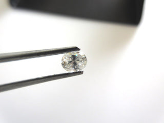 0.25Ctw/4.8MM Oval Cut Moissanite Loose, GH/VS2 Colorless Moissanite Oval Diamond For Earrings/Ring MM124