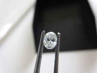 0.40Ctw/5.3MM Oval Cut Moissanite Loose, GH/VS2 Colorless Moissanite Oval Diamond For Earrings/Ring MM126